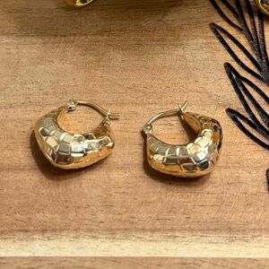 Gold Hoop Earrings